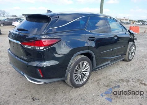 2021 Lexus Rx 350L Luxury z USA, uszkodzony, nr VIN JTJJZKEA4M2019424